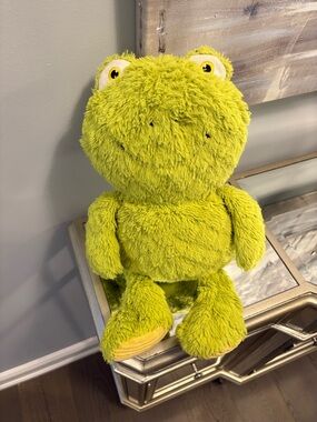 Large papyrus frog plush toy EUC 18” ret $89